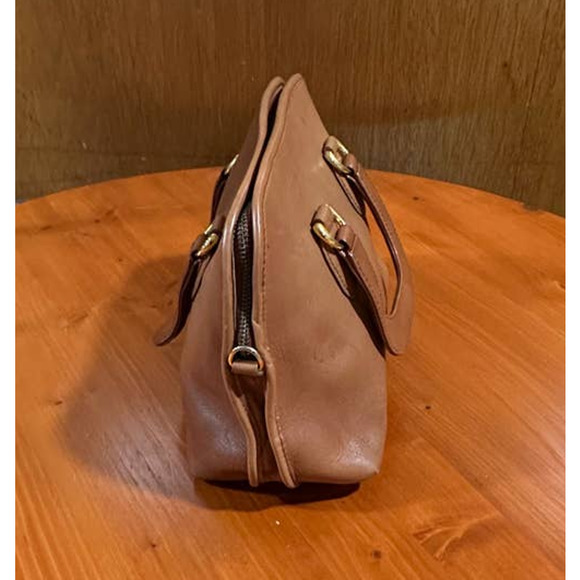 Vintage Wilsons Golden Brown Leather  Bag - Picture 4 of 11